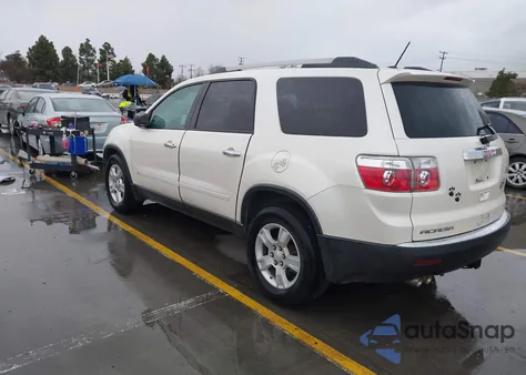 2010 GMC Acadia Sl z USA, uszkodzony, nr VIN 1GKLRKED6AJ163780